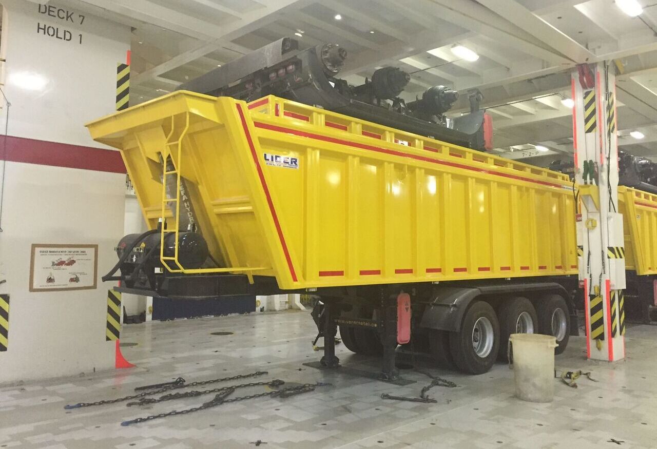 Semi-remorque benne neuf LIDER 2024 MODEL NEW 35 M3 DUMPER ( BENNE ): photos 12 Semi-remorque benne neuf LIDER 2024 MODEL NEW 35 M3 DUMPER ( BENNE ): photos 12