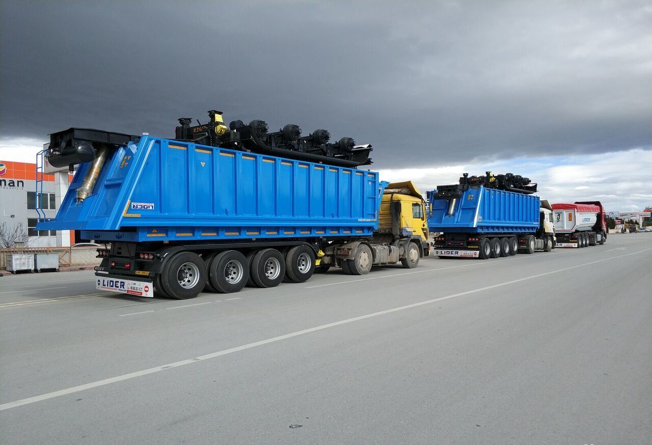 Semi-remorque benne neuf LIDER 2024 MODEL NEW 35 M3 DUMPER ( BENNE ): photos 13 Semi-remorque benne neuf LIDER 2024 MODEL NEW 35 M3 DUMPER ( BENNE ): photos 13