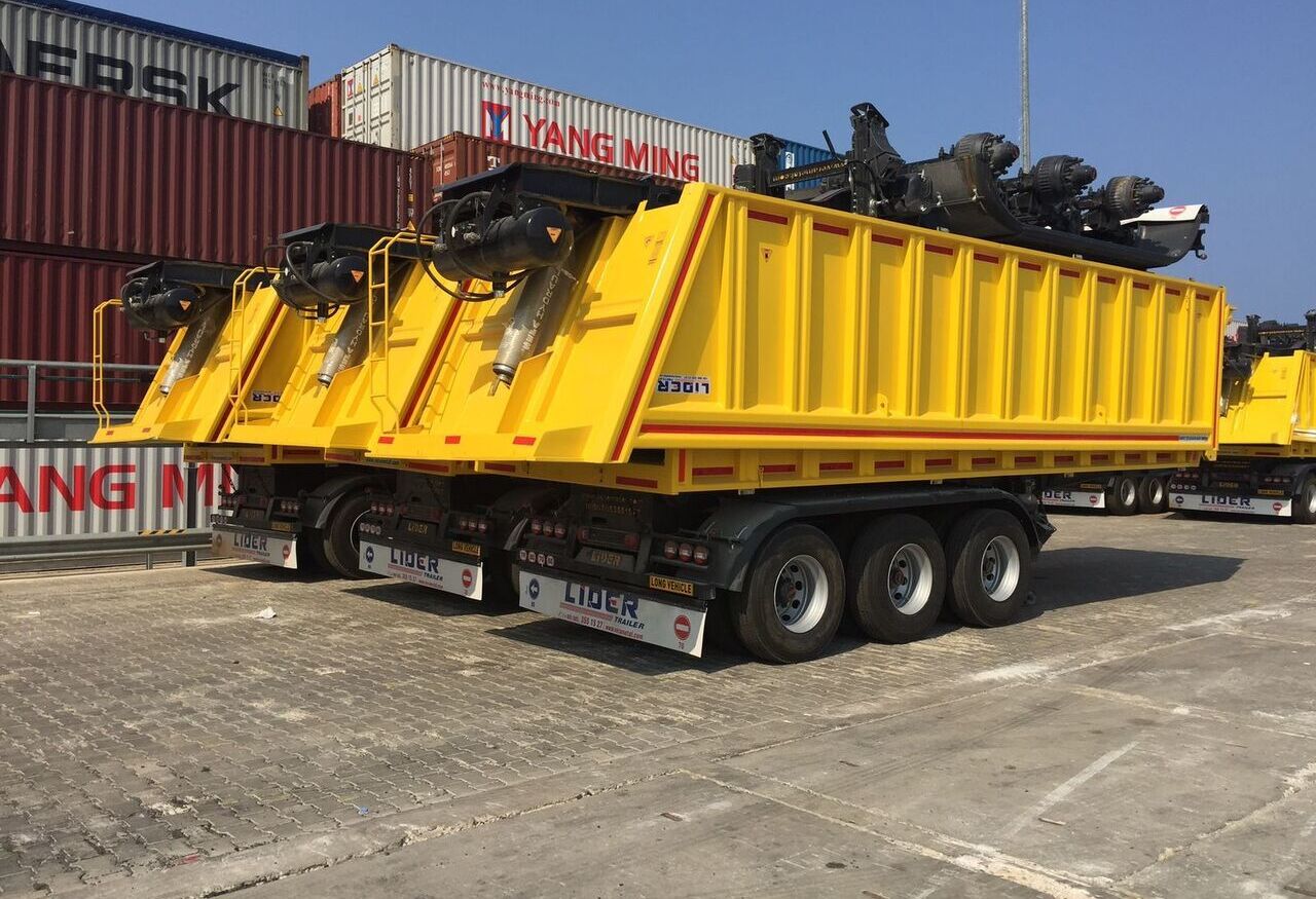 Semi-remorque benne neuf LIDER 2024 MODEL NEW 35 M3 DUMPER ( BENNE ): photos 8 Semi-remorque benne neuf LIDER 2024 MODEL NEW 35 M3 DUMPER ( BENNE ): photos 8