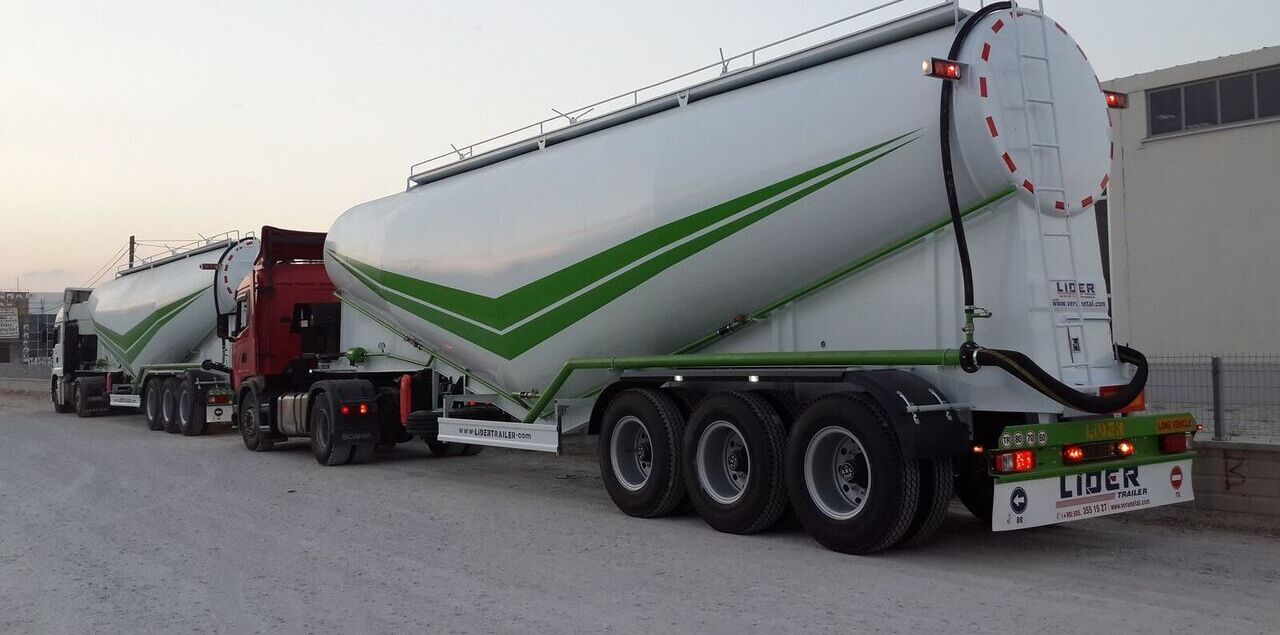 Semi-remorque citerne pour transport de ciment neuf LIDER 2024 NEW 80 TONS CAPACITY FROM MANUFACTURER READY IN STOCK: photos 15