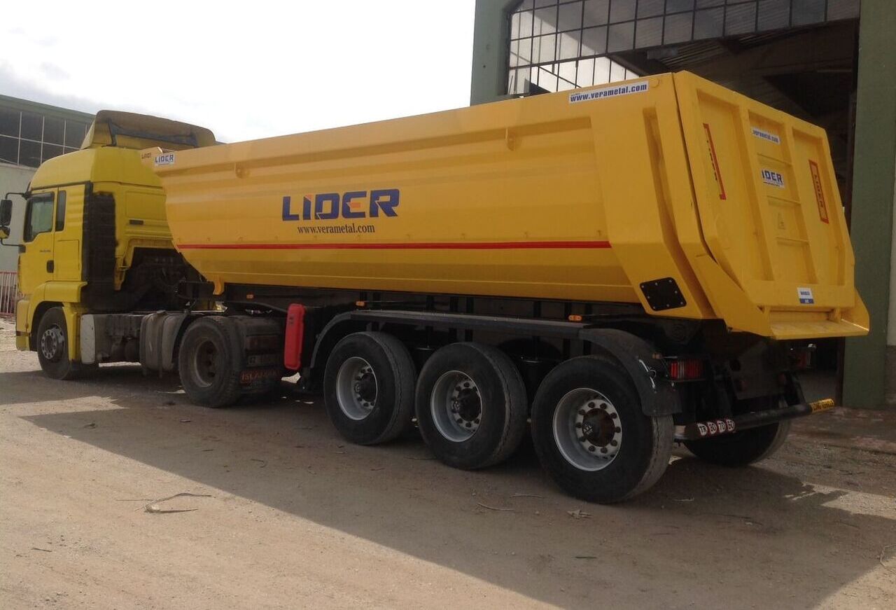 Semi-remorque benne neuf LIDER 2024 NEW READY IN STOCKS DIRECTLY FROM MANUFACTURER COMPANY AVAILABLE: photos 9