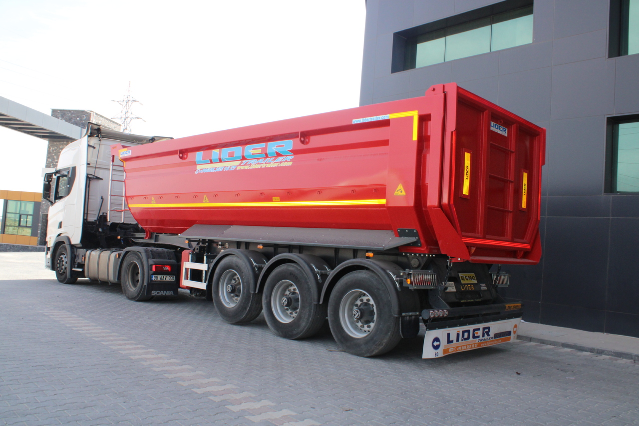 Semi-remorque benne neuf LIDER 2024 NEW READY IN STOCKS DIRECTLY FROM MANUFACTURER COMPANY AVAILABLE: photos 20