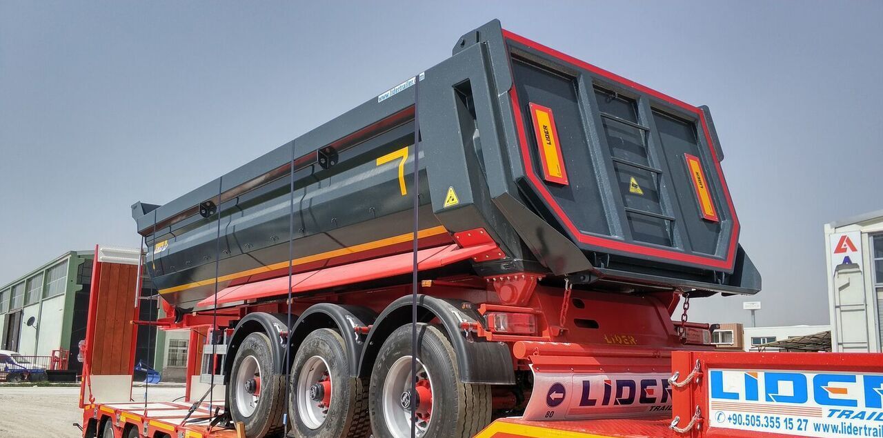 Semi-remorque benne neuf LIDER 2024 NEW READY IN STOCKS DIRECTLY FROM MANUFACTURER COMPANY AVAILABLE: photos 6