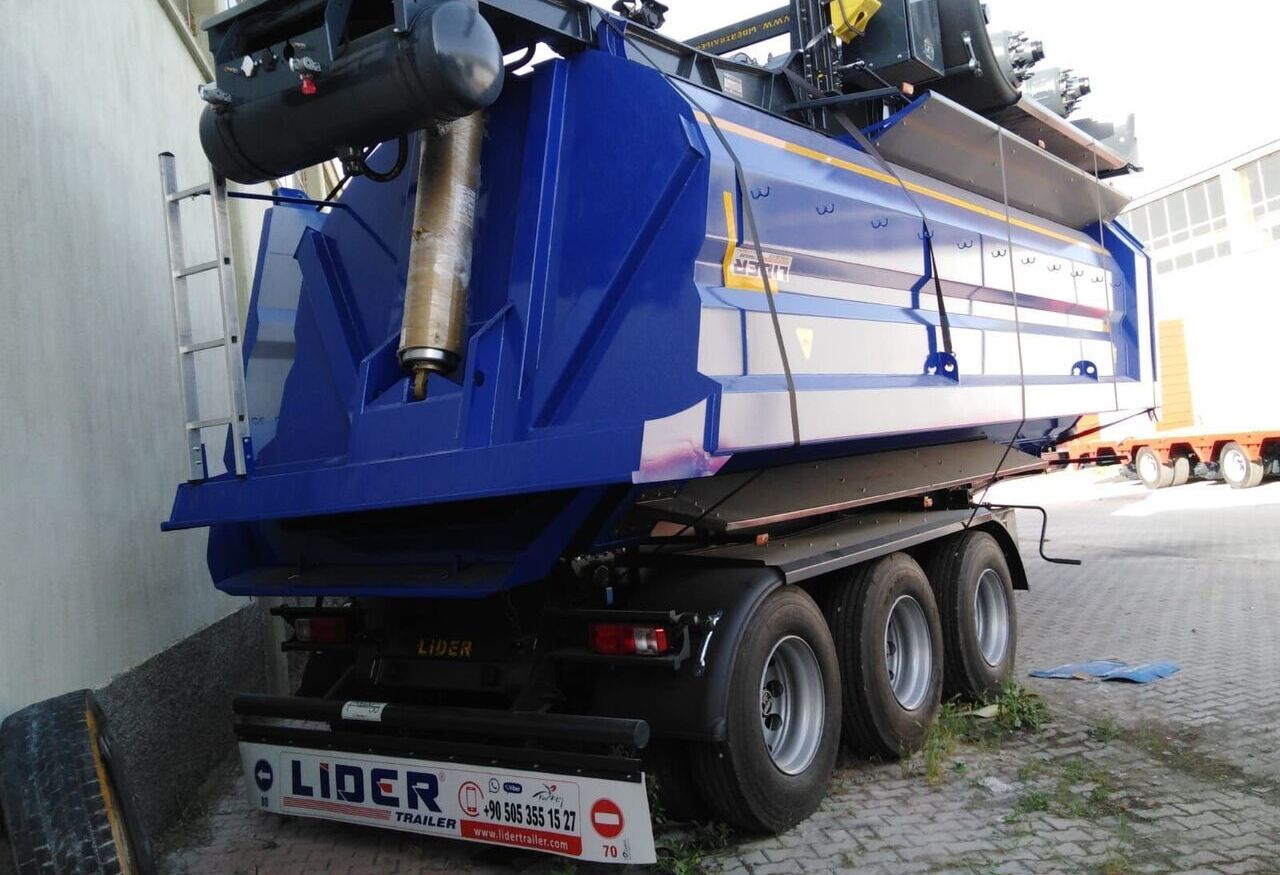 Semi-remorque benne neuf LIDER 2024 NEW READY IN STOCKS DIRECTLY FROM MANUFACTURER COMPANY AVAILABLE: photos 15