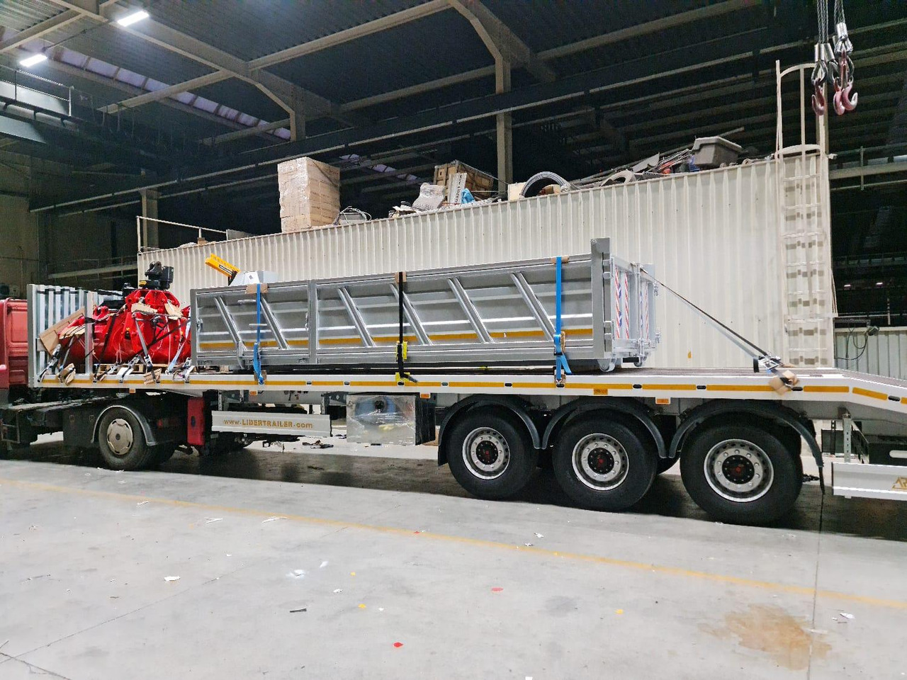 LIDER LIDER NEW 2025 Year DUMPER SEMI TRAILER READY IN STOCKS - Semi-remorque porte-conteneur/ Caisse mobile: photos 5 LIDER LIDER NEW 2025 Year DUMPER SEMI TRAILER READY IN STOCKS - Semi-remorque porte-conteneur/ Caisse mobile: photos 5