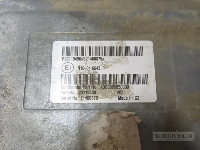 Volvo 23119490 Regeleenheid AdBlue Volvo - Bloc de gestion pour Camion: photos 2 Volvo 23119490 Regeleenheid AdBlue Volvo - Bloc de gestion pour Camion: photos 2