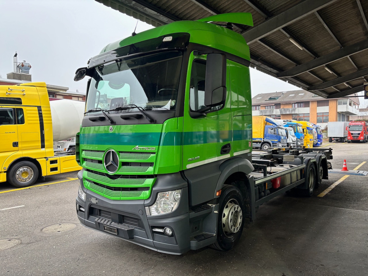 Camion porte-conteneur/ Caisse mobile MERCEDES Actros 2543 6x2 Container Transport: photos 19