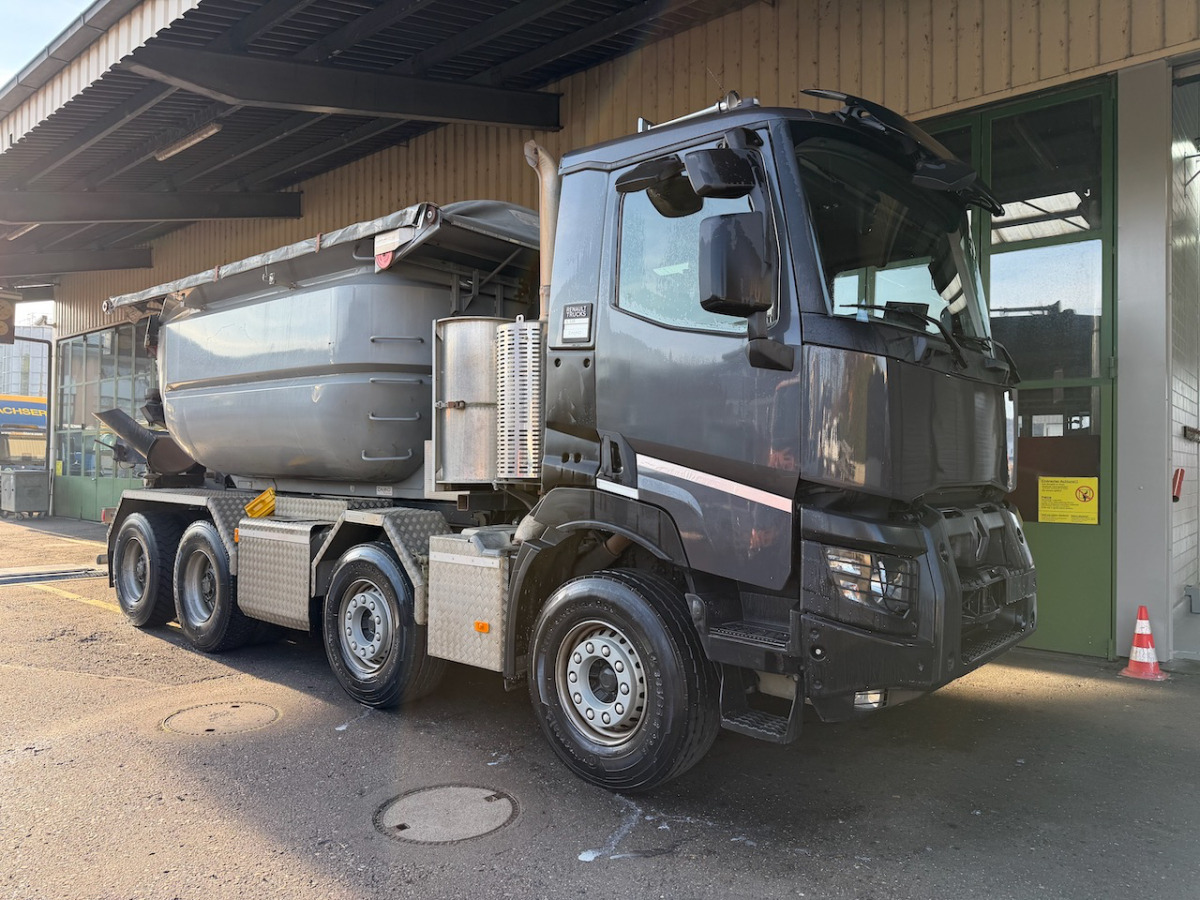 RENAULT C520 8x4 Wechselsystem Siloki + Kipper - Camion benne: photos 1 RENAULT C520 8x4 Wechselsystem Siloki + Kipper - Camion benne: photos 1