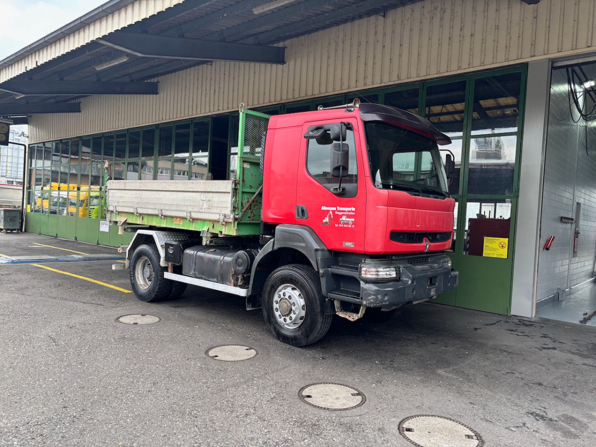 RENAULT Kerax 420DCI 4x4 - Camion benne: photos 1 RENAULT Kerax 420DCI 4x4 - Camion benne: photos 1