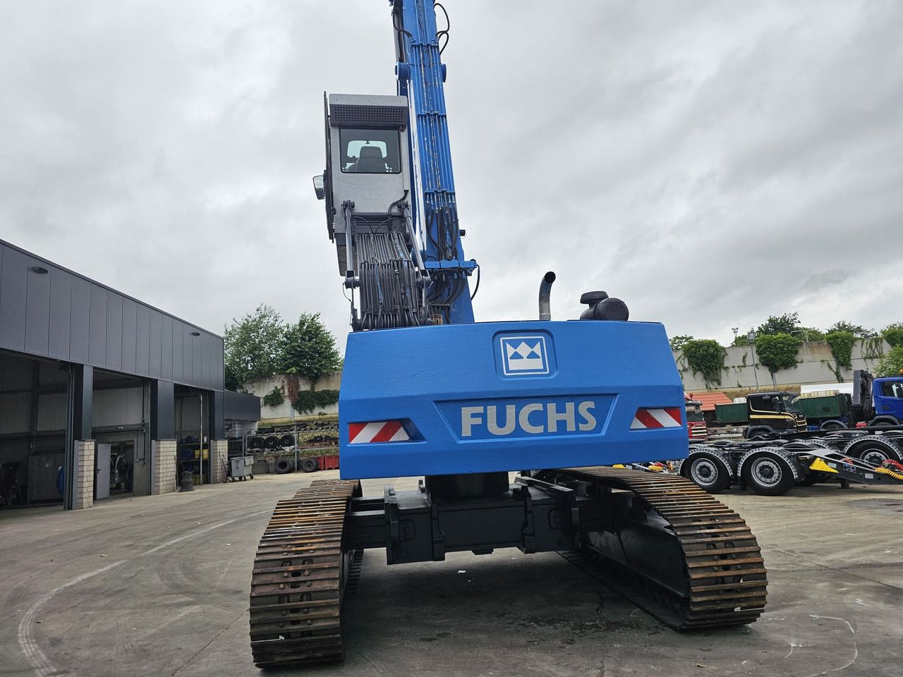 Pelle de manutention Fuchs RHL 350 Materialhandler With Adjustable Tracks: photos 7 Pelle de manutention Fuchs RHL 350 Materialhandler With Adjustable Tracks: photos 7