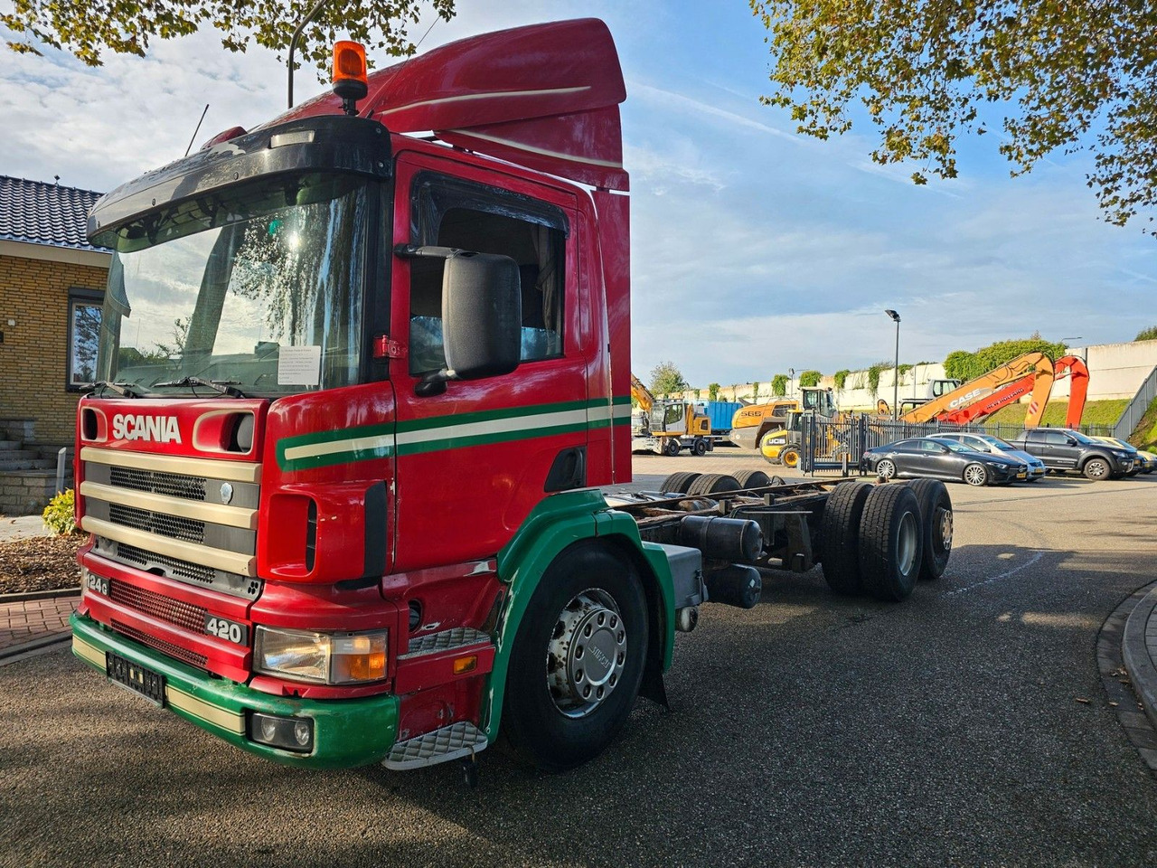 Scania P 124G 420 6x2*4 Fahrgestell - Châssis cabine: photos 3 Scania P 124G 420 6x2*4 Fahrgestell - Châssis cabine: photos 3