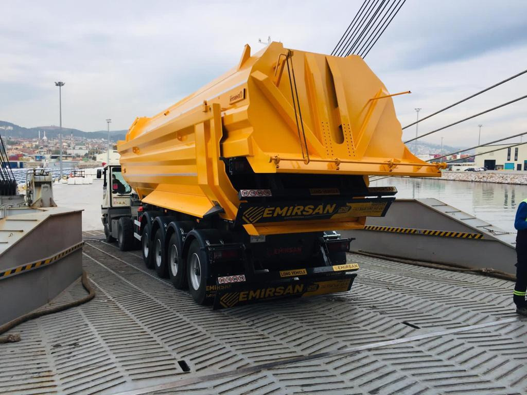 Semi-remorque benne neuf EMIRSAN 4 AXLE HEAVY DUTY TIPPER: photos 11