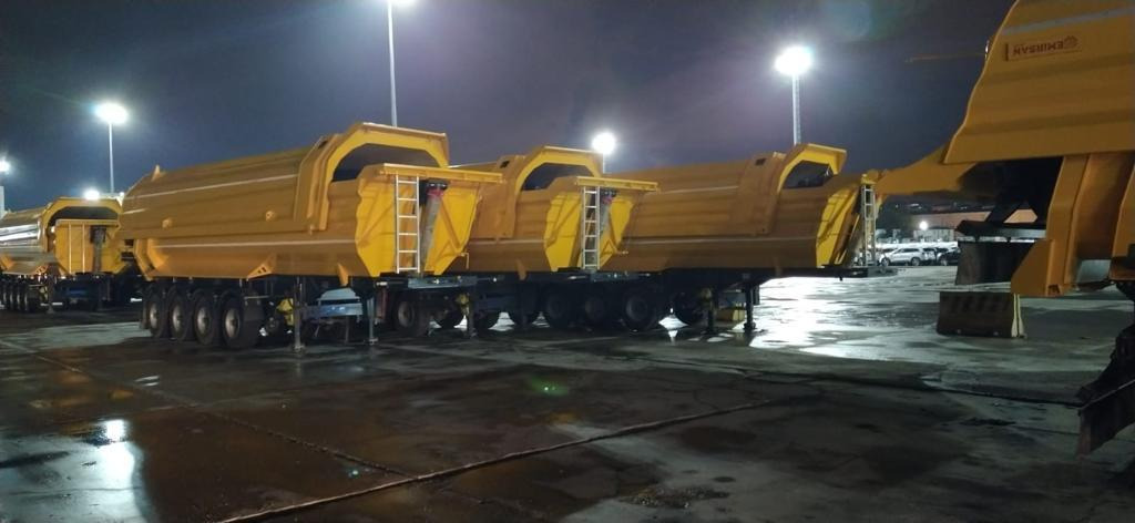 Semi-remorque benne neuf EMIRSAN 4 AXLE HEAVY DUTY TIPPER: photos 9