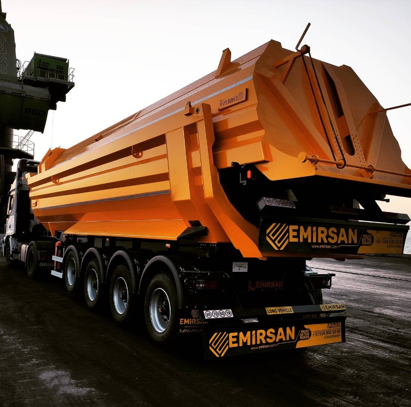 Semi-remorque benne neuf EMIRSAN 4 AXLE HEAVY DUTY TIPPER: photos 13
