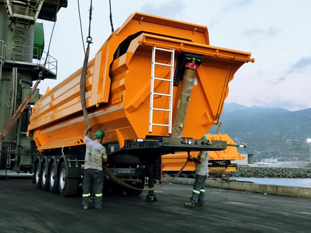 Semi-remorque benne neuf EMIRSAN 4 AXLE HEAVY DUTY TIPPER: photos 12