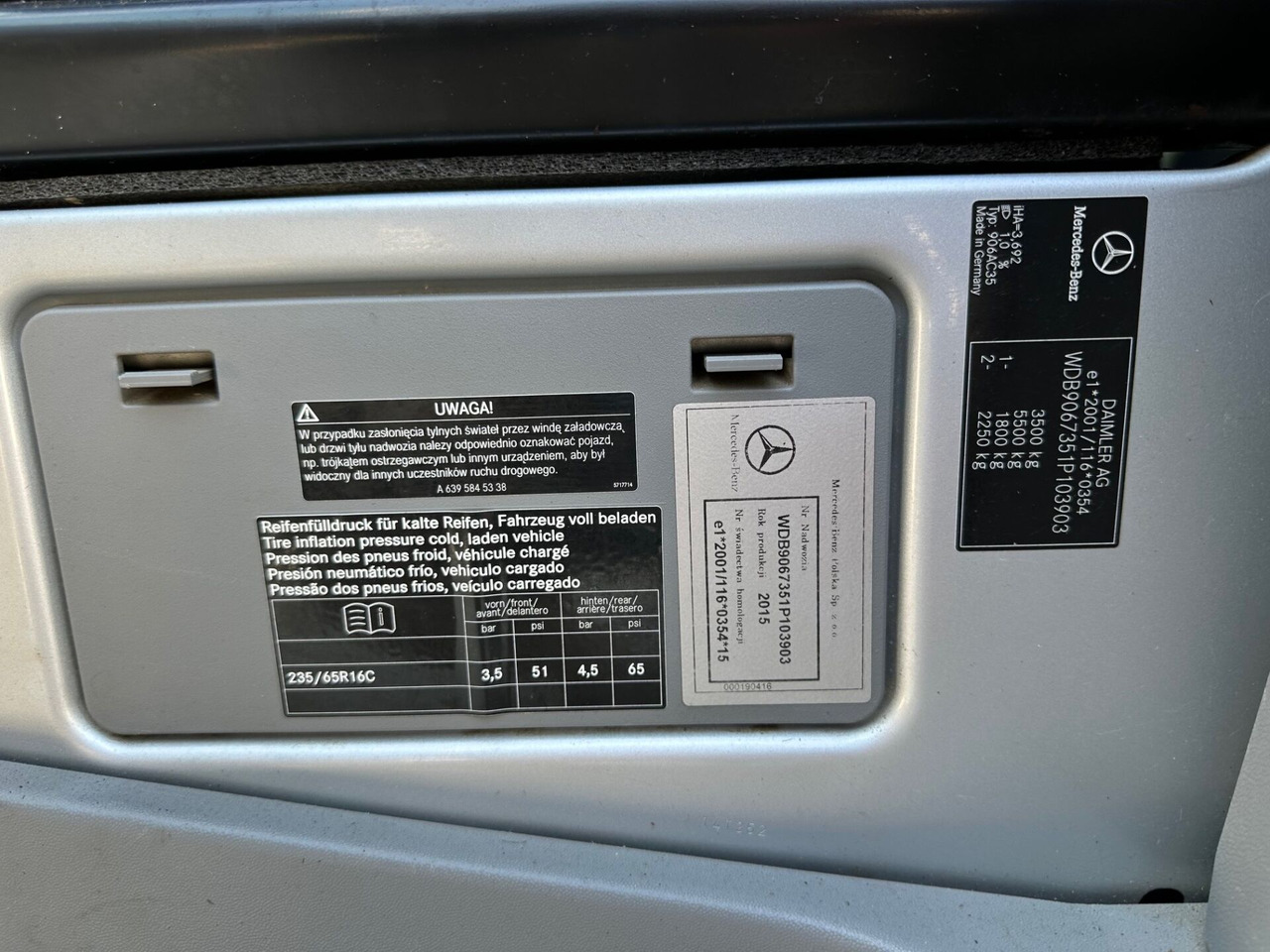 Meredes-Benz Sprinter 319 Bluetec 9 osobowy - Transport de personnes: photos 3 Meredes-Benz Sprinter 319 Bluetec 9 osobowy - Transport de personnes: photos 3