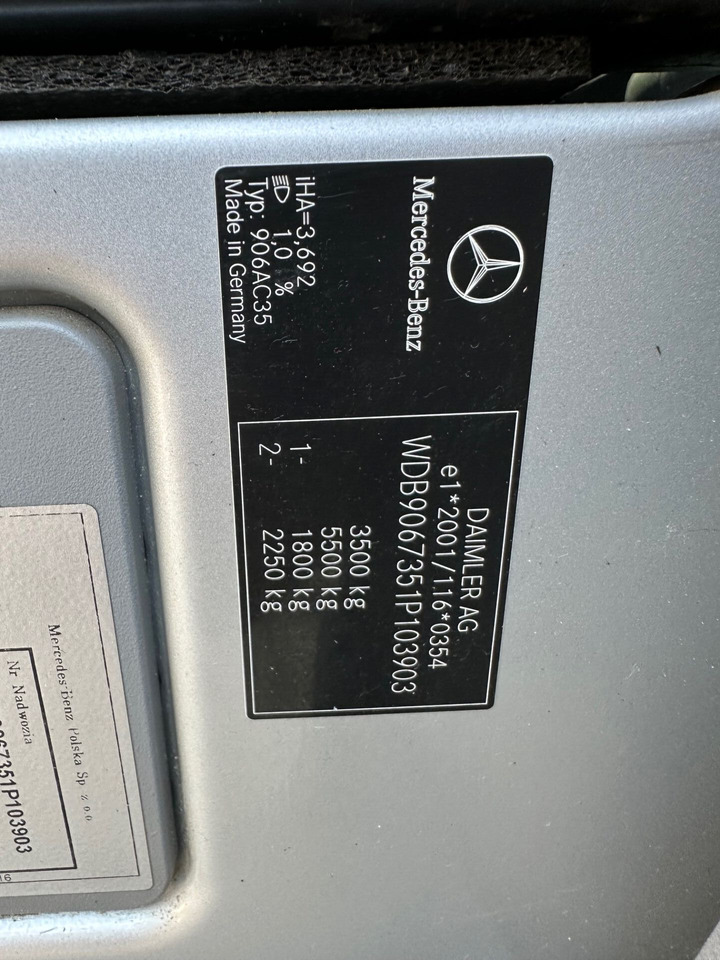 Meredes-Benz Sprinter 319 Bluetec 9 osobowy - Transport de personnes: photos 4 Meredes-Benz Sprinter 319 Bluetec 9 osobowy - Transport de personnes: photos 4