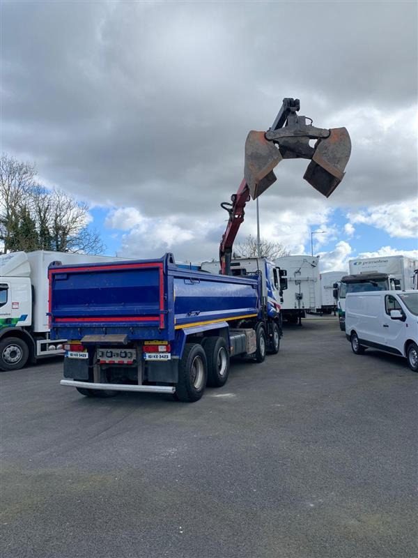 2016 Renault Trucks C 430.32 8X4 RK E6 - Camion benne, Camion grue: photos 4 2016 Renault Trucks C 430.32 8X4 RK E6 - Camion benne, Camion grue: photos 4