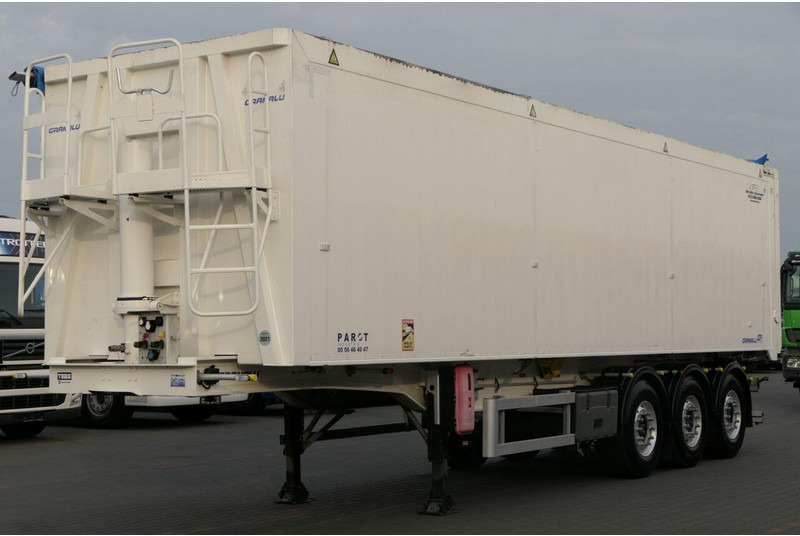 Benalu WYWROTKA 59 m3 / ALUFELGI / 2021 ROK / MAŁO UŻYWANA - Semi-remorque benne: photos 2 Benalu WYWROTKA 59 m3 / ALUFELGI / 2021 ROK / MAŁO UŻYWANA - Semi-remorque benne: photos 2