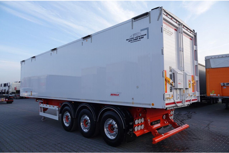 Benalu WYWROTKA 62 m3 / WAGA : 5900 KG / 2021 ROK - Semi-remorque benne: photos 4 Benalu WYWROTKA 62 m3 / WAGA : 5900 KG / 2021 ROK - Semi-remorque benne: photos 4