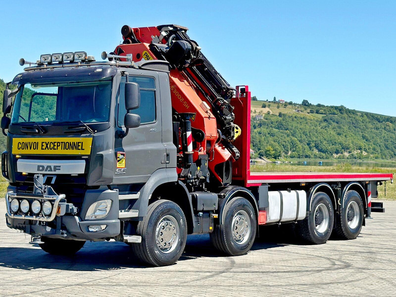 DAF CF 410 * PK 53002 - SH E/JIB PJ 125 E + FUNK*8x4 - Camion plateau, Camion grue: photos 4 DAF CF 410 * PK 53002 - SH E/JIB PJ 125 E + FUNK*8x4 - Camion plateau, Camion grue: photos 4