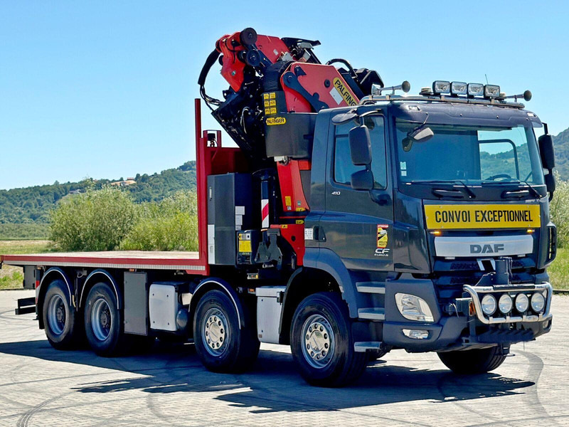 DAF CF 410 * PK 53002 - SH E/JIB PJ 125 E + FUNK*8x4 - Camion plateau, Camion grue: photos 3 DAF CF 410 * PK 53002 - SH E/JIB PJ 125 E + FUNK*8x4 - Camion plateau, Camion grue: photos 3
