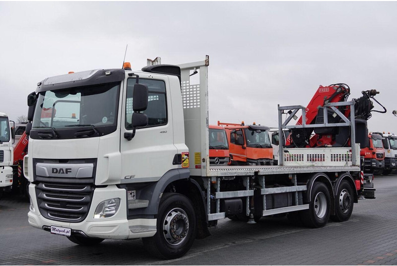 DAF CF 450 - Camion plateau, Camion grue: photos 5 DAF CF 450 - Camion plateau, Camion grue: photos 5