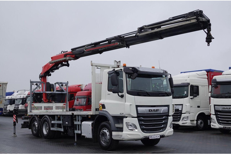 DAF CF 450 - Camion plateau, Camion grue: photos 3 DAF CF 450 - Camion plateau, Camion grue: photos 3
