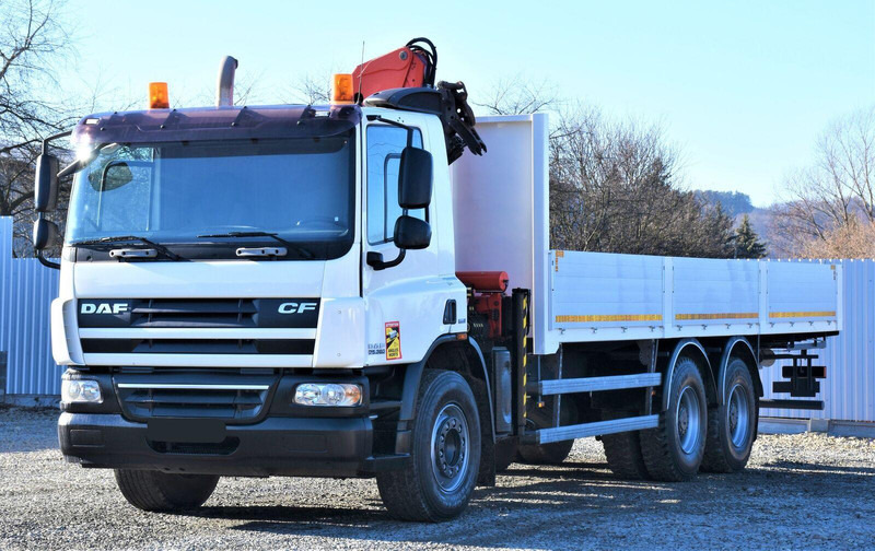 DAF CF 75.360 - Camion plateau, Camion grue: photos 4 DAF CF 75.360 - Camion plateau, Camion grue: photos 4