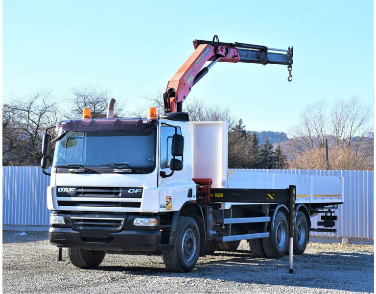 DAF CF 75.360 - Camion plateau, Camion grue: photos 2 DAF CF 75.360 - Camion plateau, Camion grue: photos 2