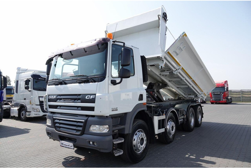 DAF CF 85.410 / 8X4 / WYWROTKA 2 STR / BORDMATIC / HYDROBURTA / SPRO - Camion benne: photos 2 DAF CF 85.410 / 8X4 / WYWROTKA 2 STR / BORDMATIC / HYDROBURTA / SPRO - Camion benne: photos 2
