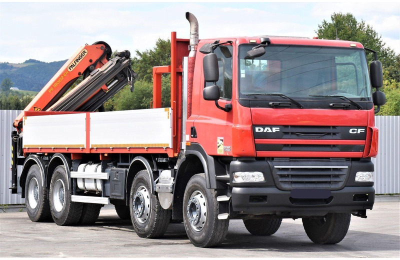 DAF CF 85.410 - Camion plateau, Camion grue: photos 4 DAF CF 85.410 - Camion plateau, Camion grue: photos 4