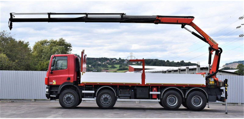 DAF CF 85.410 - Camion plateau, Camion grue: photos 5 DAF CF 85.410 - Camion plateau, Camion grue: photos 5