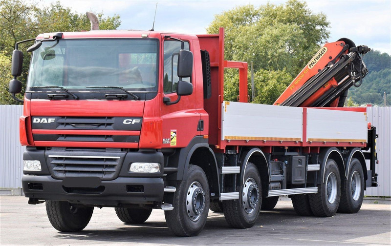 DAF CF 85.410 - Camion plateau, Camion grue: photos 3 DAF CF 85.410 - Camion plateau, Camion grue: photos 3