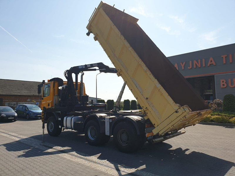 DAF CF GINAF X3335 S 6x6 DUMP TRUCK+HDS ATLAS 1460 HYDROBORD - Camion benne, Camion grue: photos 3 DAF CF GINAF X3335 S 6x6 DUMP TRUCK+HDS ATLAS 1460 HYDROBORD - Camion benne, Camion grue: photos 3