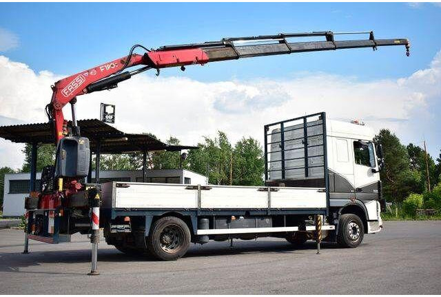 DAF XF 105.410 - Camion plateau, Camion grue: photos 2 DAF XF 105.410 - Camion plateau, Camion grue: photos 2