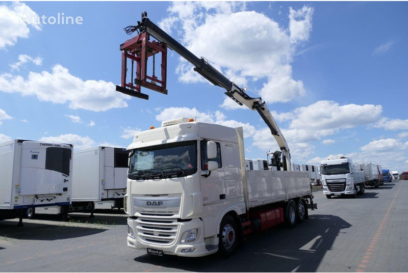 DAF XF 460 - Camion plateau, Camion grue: photos 3 DAF XF 460 - Camion plateau, Camion grue: photos 3