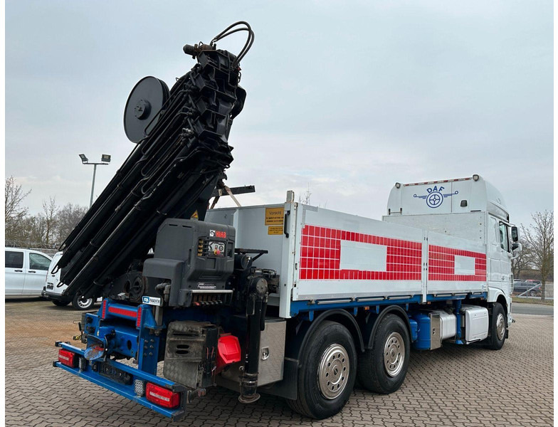 DAF XF 510 LL 6x2 Crane Hiab 262 E-8 - Camion plateau, Camion grue: photos 4 DAF XF 510 LL 6x2 Crane Hiab 262 E-8 - Camion plateau, Camion grue: photos 4
