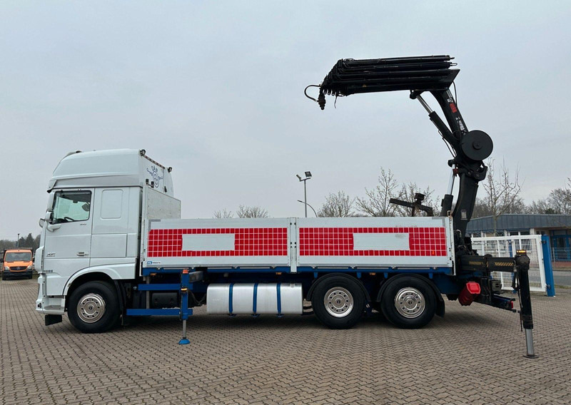 DAF XF 510 LL 6x2 Crane Hiab 262 E-8 - Camion plateau, Camion grue: photos 5 DAF XF 510 LL 6x2 Crane Hiab 262 E-8 - Camion plateau, Camion grue: photos 5