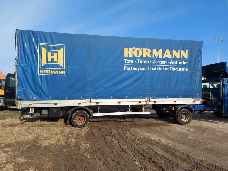 Fankhauser BE BE Trailer Pritsche+Plane - LBW Zepro MA 750 kg - Semi-remorque rideaux coulissants: photos 1 Fankhauser BE BE Trailer Pritsche+Plane - LBW Zepro MA 750 kg - Semi-remorque rideaux coulissants: photos 1