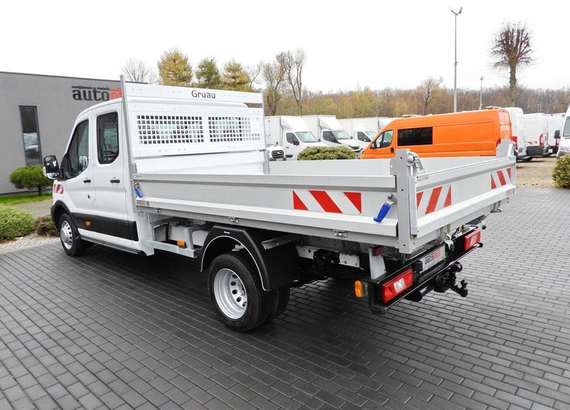 Utilitaire benne, Utilitaire double cabine Ford TRANSIT WYWROTKA PODWÓJNA KABINA DOKA 6 MIEJSC TEMPOMAT LEDY BLI: photos 9