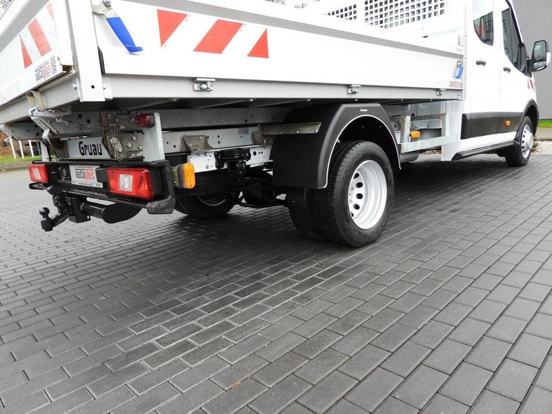 Utilitaire benne, Utilitaire double cabine Ford TRANSIT WYWROTKA PODWÓJNA KABINA DOKA 6 MIEJSC TEMPOMAT LEDY BLI: photos 17