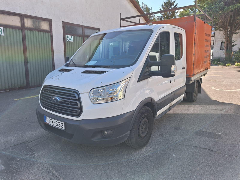 Ford Transit - Doka Pritsche + Plane - Utilitaire plateau baché, Utilitaire double cabine: photos 1 Ford Transit - Doka Pritsche + Plane - Utilitaire plateau baché, Utilitaire double cabine: photos 1
