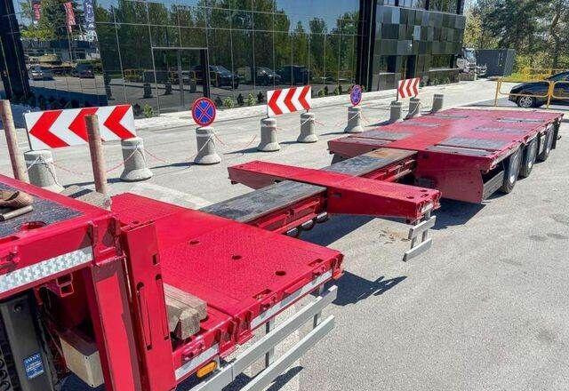 HRD Semitrailer Low Loader NRD NTS 3 Axle Tieflader - Remorque porte-engin surbaissée: photos 1 HRD Semitrailer Low Loader NRD NTS 3 Axle Tieflader - Remorque porte-engin surbaissée: photos 1