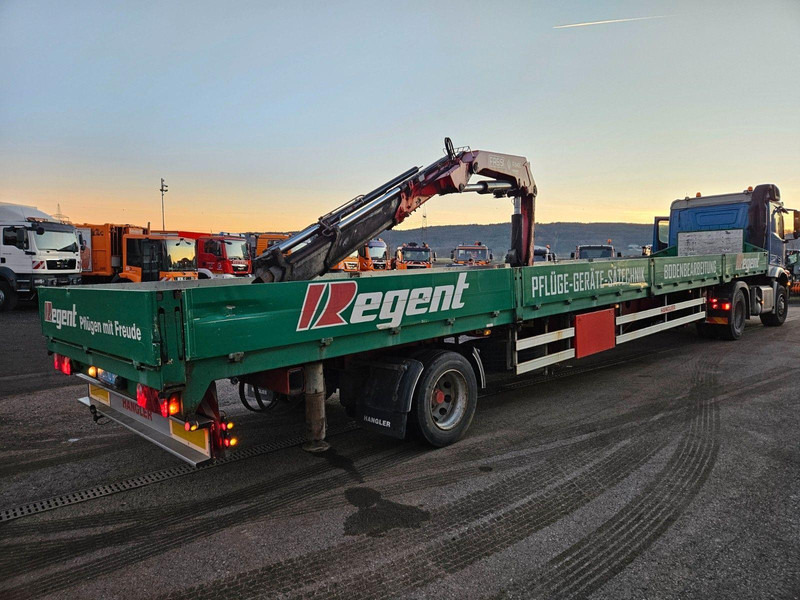 Hangler + Fassi F 240 - Semi-remorque plateau: photos 2 Hangler + Fassi F 240 - Semi-remorque plateau: photos 2