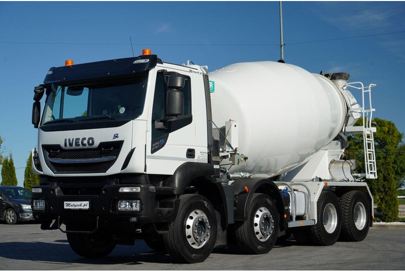 Iveco 400 SL X-WAY STRALIS / 8X4 / BETONOMIESZARKA / IMER / OPONY 100 - Camion malaxeur: photos 1 Iveco 400 SL X-WAY STRALIS / 8X4 / BETONOMIESZARKA / IMER / OPONY 100 - Camion malaxeur: photos 1