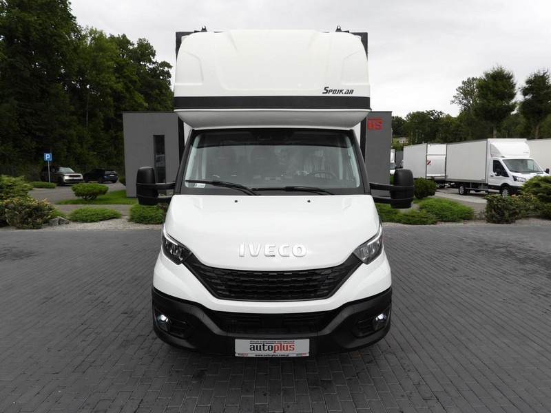 Utilitaire plateau baché Iveco DAILY 35S18 PLANDEKA 10 PALET WEBASTO TEMPOMAT NAWIGACJA LEDY KL: photos 5