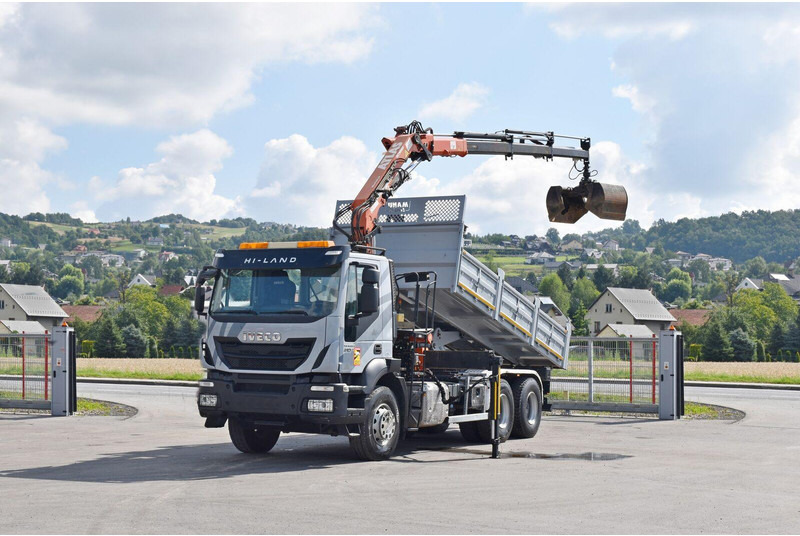 Iveco TRAKKER 410 - Camion benne, Camion grue: photos 2 Iveco TRAKKER 410 - Camion benne, Camion grue: photos 2
