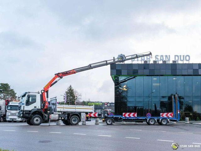 Iveco TRAKKER 450 4x4 PALFINGER PK 23001 EH Crane Kra - Camion benne, Camion grue: photos 2 Iveco TRAKKER 450 4x4 PALFINGER PK 23001 EH Crane Kra - Camion benne, Camion grue: photos 2