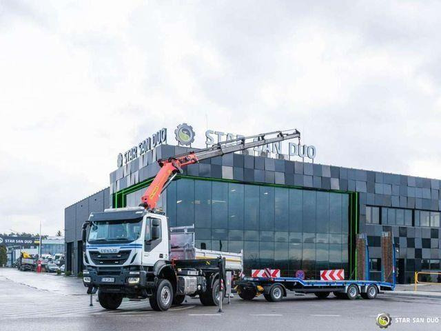 Iveco TRAKKER 450 4x4 PALFINGER PK 23001 EH Crane Kra - Camion benne, Camion grue: photos 3 Iveco TRAKKER 450 4x4 PALFINGER PK 23001 EH Crane Kra - Camion benne, Camion grue: photos 3
